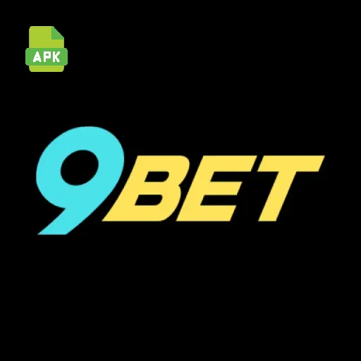 Imagem promovendo download do APK oficial 9bet para Android